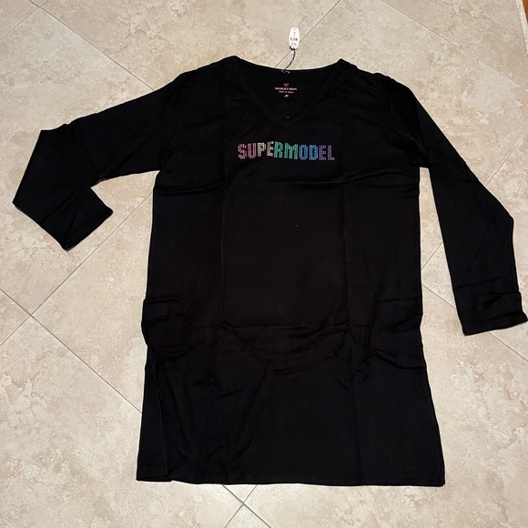 NWT VICTORIA SECRET LONG SLEEVE PJ SLIP DRESS SIZE M - Picture 6 of 7